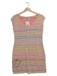 Vorschaubild 1 von Damen Sommerkleid Gr. 38/M Mehrfarbig Gestreift Casual