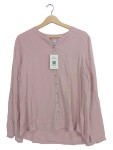 Vorschaubild 1 von Damen Hemdbluse Rosa Gr. 40 L Casual Viskose Langarm