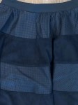 Vorschaubild 4 von Lederrock Damen Schwarz Gr. 38 Midirock Kunstleder Strukturmuster