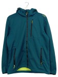 Vorschaubild 1 von Herren Softshelljacke Outdoor Gr. 50/L Petrol Kapuze Sportlich