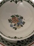 Vorschaubild 2 von Dekoschale Porzellan Blumen Klassisch Mehrfarbig 8cm