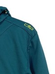 Vorschaubild 2 von Herren Softshelljacke Outdoor Gr. 50/L Petrol Kapuze Sportlich