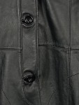 Vorschaubild 2 von TCM Damen Lederjacke Klassisch Uni Schwarz Gr. 40/L Echtleder