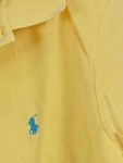 Vorschaubild 2 von Poloshirt Damen Gelb Gr. 38/M Kurzarm Baumwolle Casual