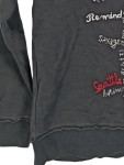 Vorschaubild 4 von Kinder Sweatshirt Bären-Print Grau Gr. 140 Baumwolle Freizeit Pulli