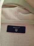 Vorschaubild 2 von Strickjacke Damen Beige Gr. 40/L Casual Baumwolle Rippstrick Cardigan