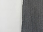 Vorschaubild 3 von Strickkleid L Grau Rippstrick Freizeitkleid Damen