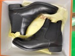 Vorschaubild 2 von Damen Chelsea Boots Stiefelette Leder Klassisch Schwarz Gr. 39.5