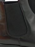 Vorschaubild 4 von Damen Chelsea Boots Stiefelette Leder Klassisch Schwarz Gr. 39.5