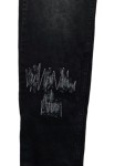 Vorschaubild 3 von Ripped Jeans Herren Schwarz Gr. W30/46/S Baumwolle Abstrakt Streetwear