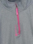 Vorschaubild 3 von Kinder Fleecejacke Gr. 164 Grau Sportlich Outdoor Reißverschluss