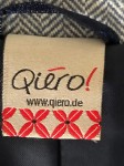 Vorschaubild 6 von Qiero Damen Blazer Gr. 42 Grau Business Fischgrätenmuster Eleganter Büro Blazer