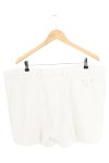 Vorschaubild 2 von Shorts Damen Weiß Gr. 44 Baumwolle Uni Elegant Freizeit