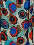 Vorschaubild 3 von Damen Sommerkleid 34 Mehrfarbig Blumenmuster Bohemian Cut-Outs Rüschen