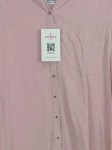 Vorschaubild 3 von Damen Hemdbluse Rosa Gr. 40 L Casual Viskose Langarm