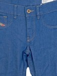Vorschaubild 2 von Jeans Slim Fit Damen Gr. W25/34/XS Blau Baumwolle Uni Casual Freizeit L33