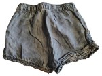 Vorschaubild 2 von Mädchen Jeans-Shorts Gr. 98 Blau Casual Rüschen