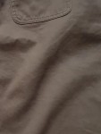 Vorschaubild 4 von Faltenrock Damen Beige Gr. 42/XL Baumwolle Uni Casual Alltag Midirock