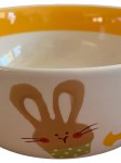 Vorschaubild 2 von Konfektschale Hase Keramik Weiß 16cm Freizeit Charmant