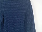 Vorschaubild 5 von Damen Pullover Rollkragen Blau Melange Strick Freizeit Gr. UNI