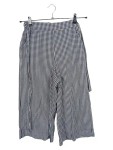 Vorschaubild 1 von Damen Stoffhose Culotte Gr. XS W26 Blau Kariert Sommer Casual