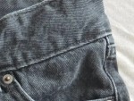 Vorschaubild 4 von Jeans Shorts Damen Grau Gr. W25/34/XS Baumwolle Uni Casual