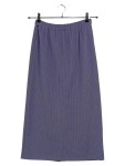 Vorschaubild 1 von A-Linienrock Maxirock Damen Gr. 36/S Lila Strukturmuster Wolle