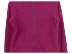 Vorschaubild 3 von Fleecejacke Damen Pink Gr. 36 Outdoor Melange Reißverschluss