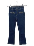 Vorschaubild 1 von Damen Jeans Bootcut W25/34/XS Blau Modisch Applikationen
