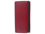 Vorschaubild 1 von Damen Geldbörse Elegant Rot Leder Portemonnaie