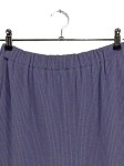 Vorschaubild 3 von A-Linienrock Maxirock Damen Gr. 36/S Lila Strukturmuster Wolle