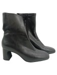 Vorschaubild 1 von Damen Stiefelette Schwarz Gr. 39 Stiefel Modern Reißverschluss