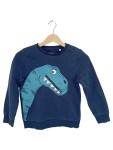 Vorschaubild 1 von Kinder Sweatshirt Blau Gr. 140 mit Dinosaurier-Aufdruck