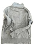 Vorschaubild 4 von Sweatjacke Herren Grau Gr. 54/XL Baumwolle Schriftzug Casual