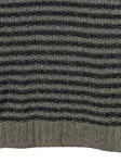Vorschaubild 3 von Damen Pullover gestreift Rollkragen Grau Gr. 36/S