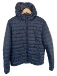 Vorschaubild 1 von Herren Steppjacke Daunenjacke Kapuze Gr. 48/M Blau Outdoor