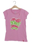 Vorschaubild 1 von T-Shirt Kinder Gr. 158 Rosa Wolle Schriftzug Casual Kurzarm
