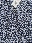 Vorschaubild 5 von LIA FOL Damen Bluse Gr. 54 Blau Weiß Blumenmuster Ärmellos Top