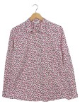Vorschaubild 1 von Damen Hemdbluse Gr. 40 L Mehrfarbig Gemustert Casual Baumwolle