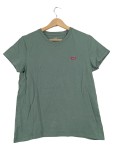 Vorschaubild 1 von Damen T-Shirt Gr. 36 S Oliv Casual Basic Kurzarm