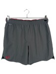 Vorschaubild 1 von Sportshorts Damen Grau Gr. 38/M Polyester Uni Sportlich Logo-Print Logo