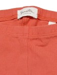 Vorschaubild 4 von Mädchen Leggings Gr. 62 Orange Uni Baumwolle Basic Kinderhose