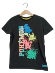 Vorschaubild 1 von Kinder T-Shirt Gr. 7-8 Squirtle Pikachu Charmander Bulbasaur Schwarz