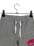 Vorschaubild 2 von Jogginghose Kinder Grau Gr. 120 Sportlich Meliert Logo-Print