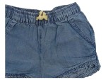 Vorschaubild 3 von Mädchen Jeans-Shorts Gr. 98 Blau Casual Rüschen