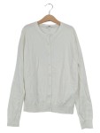Vorschaubild 1 von Damen Strickjacke Gr. 36/S Weiß Basic Baumwolle