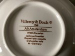 Vorschaubild 3 von Dekoschale Alt Amsterdam Blumenmuster Porzellan Weiß 16cm