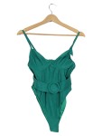Vorschaubild 1 von Penguin Badeanzug Damen Gr. 38 Grün mit Gürtel Elegant Sommer