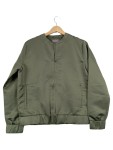 Vorschaubild 1 von Damen Bomberjacke Gr. 36 Oliv Casual Jacke