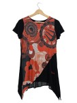 Vorschaubild 1 von Damen T-Shirt L Mehrfarbig Modern Print Shirt